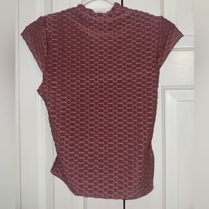 Cropped Pink Backless Urban Outfitters Top